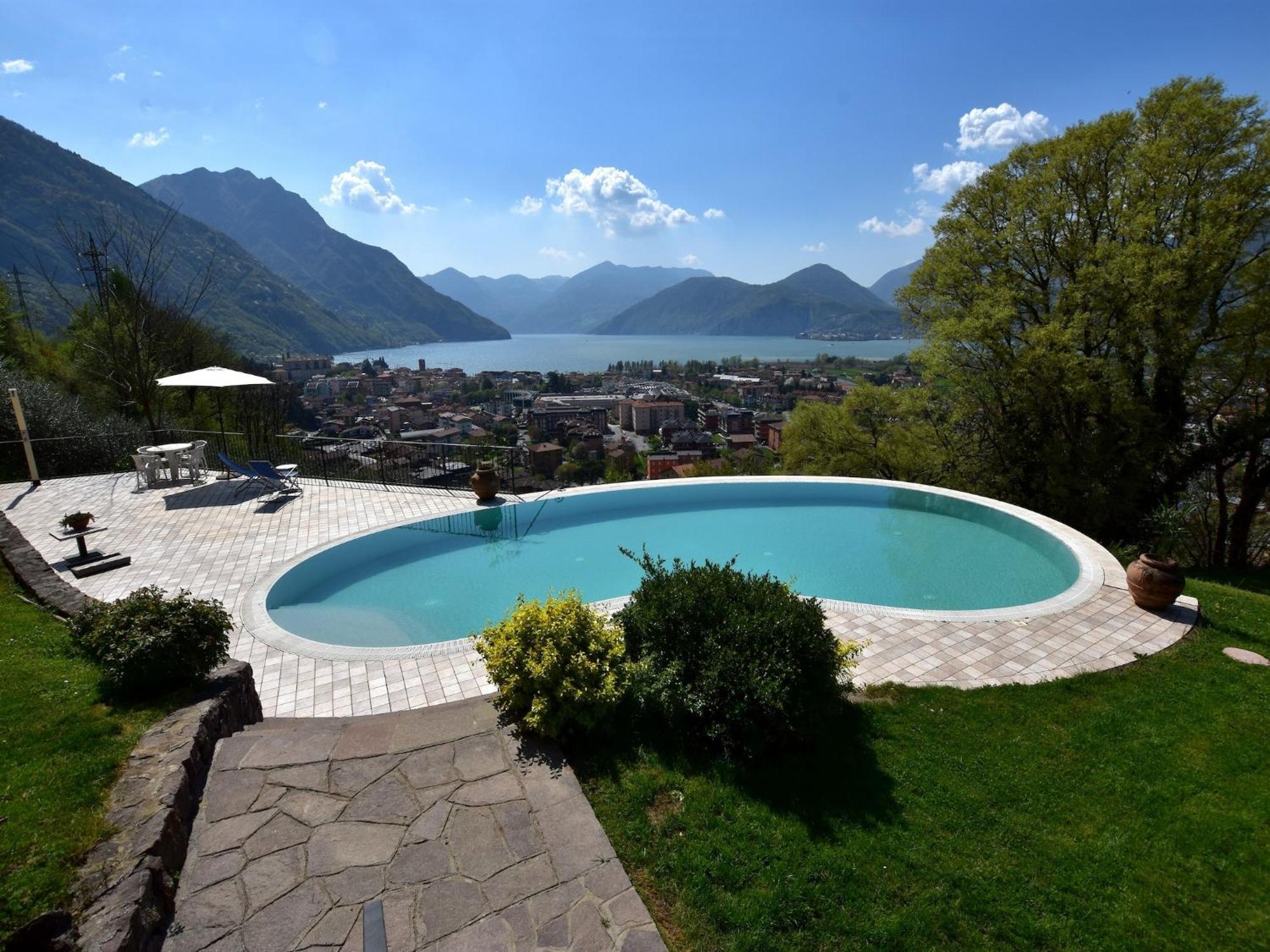 Villa In Pisogne With Pool Garden And Lake View Εξωτερικό φωτογραφία