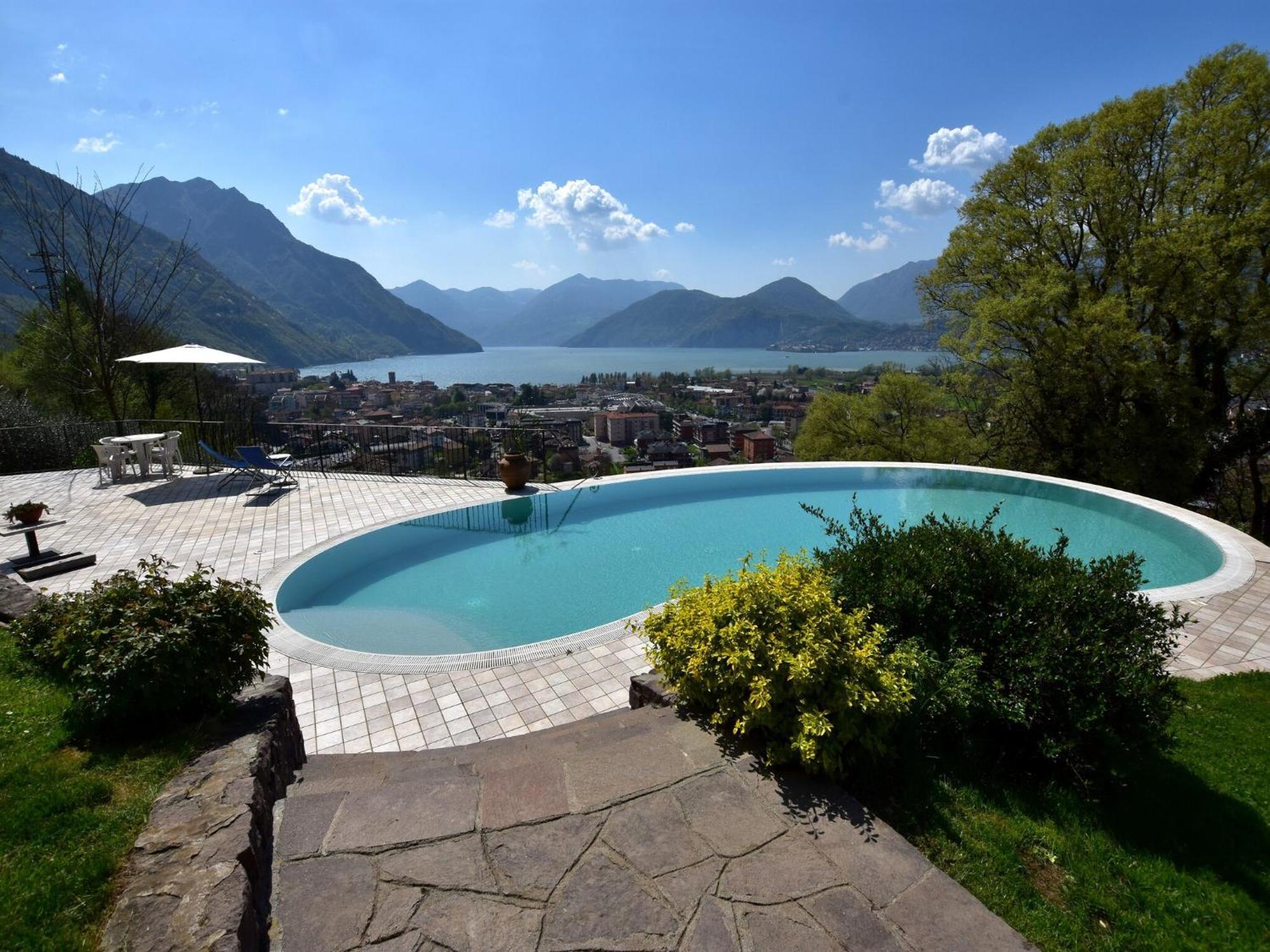 Villa In Pisogne With Pool Garden And Lake View Εξωτερικό φωτογραφία
